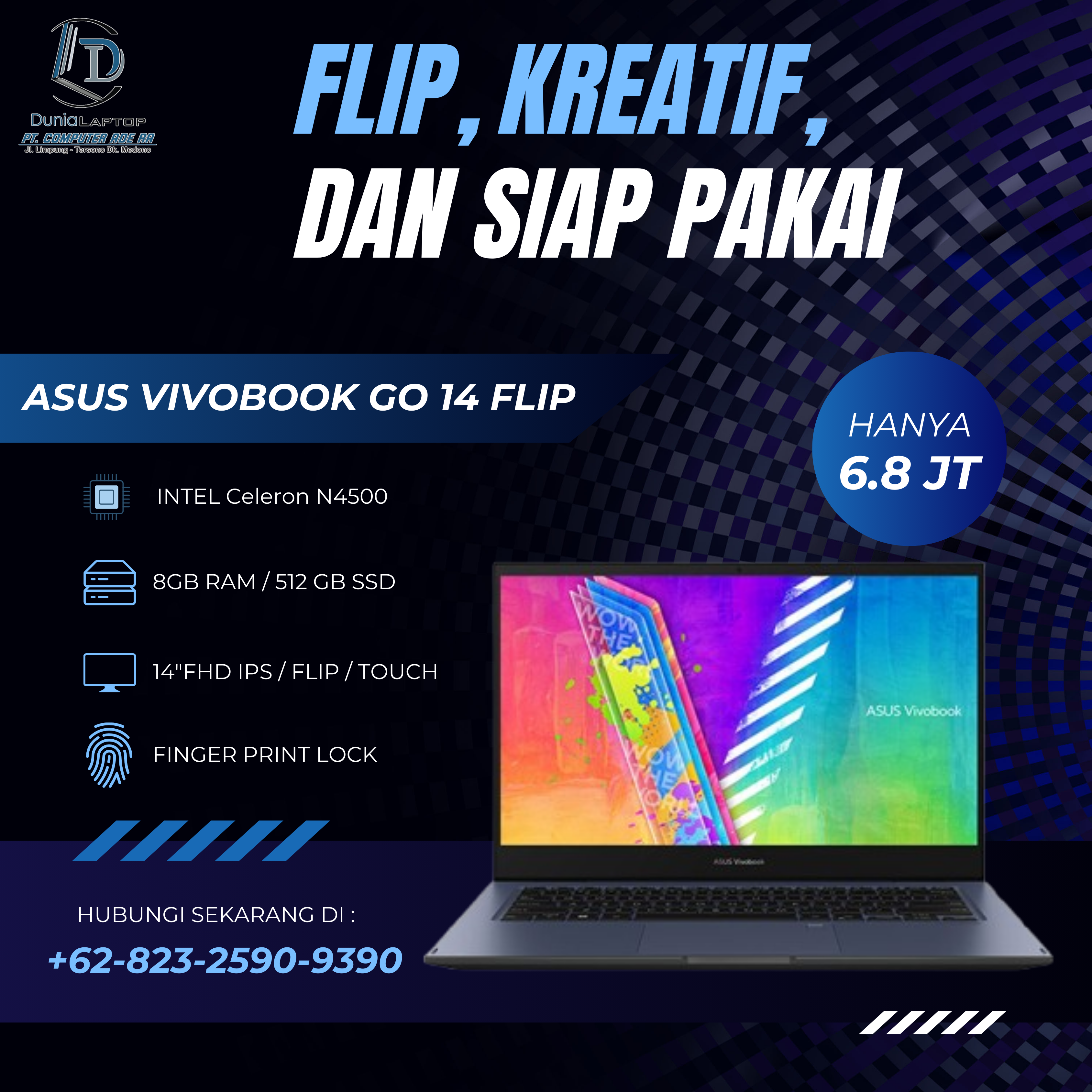 ASUS VIVOBOOK GO 14 FLIP